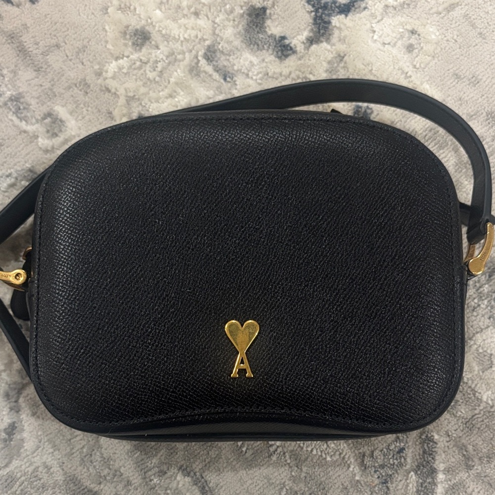 AMI Paris ami de coeur camera bag